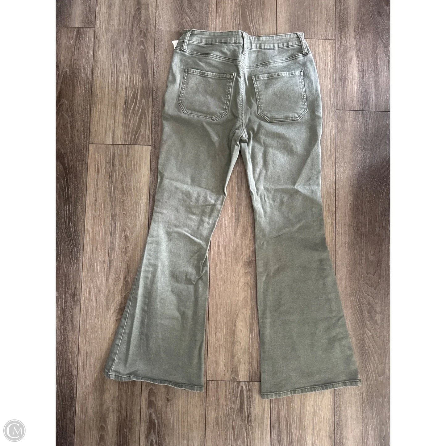 Jeans Flared By Altard State In Green, Size: 6