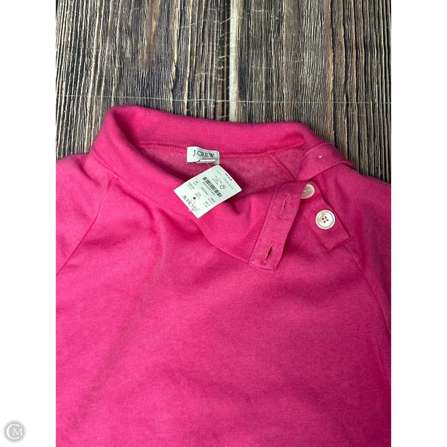Sweatshirt Crewneck By J. Crew In Pink, Size: M