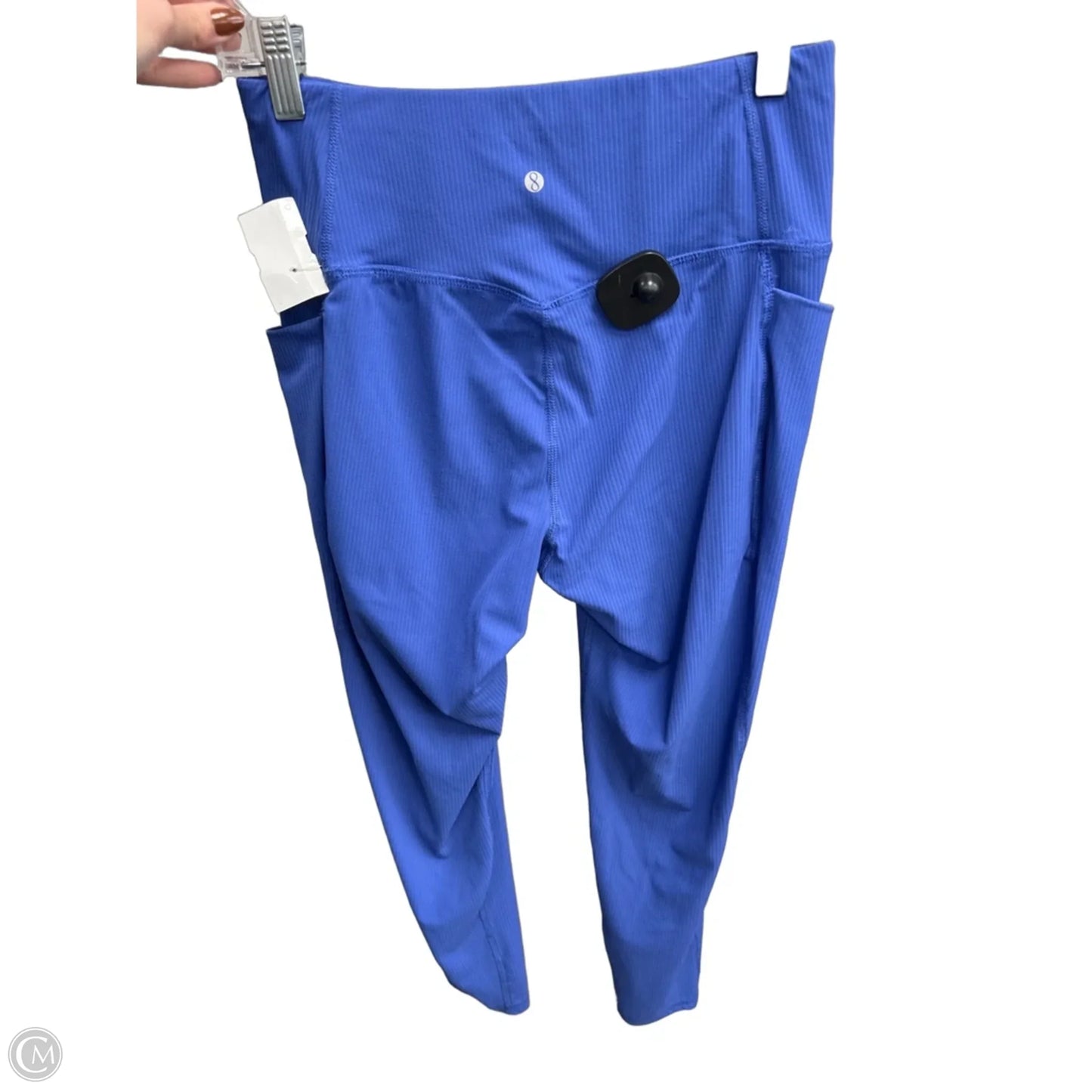 Athletic Leggings By Layer 8 In Blue, Size: S