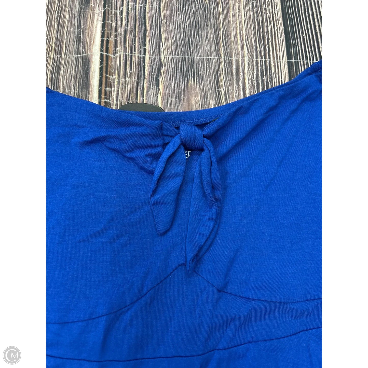 Top Short Sleeve By Torrid In Blue, Size: 1x