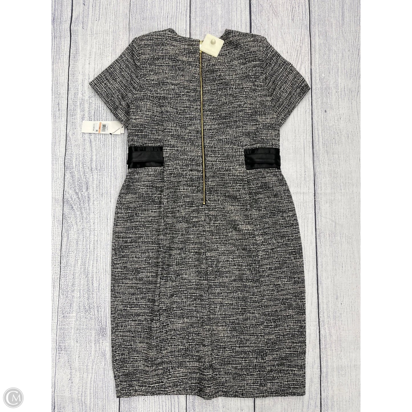 Dress Work By Calvin Klein In Black, Size: Xl