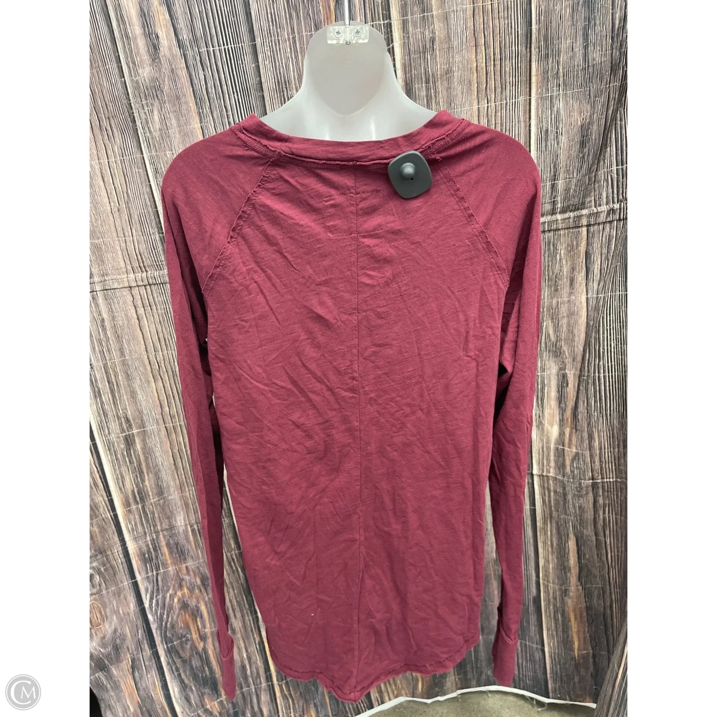 Tunic Long Sleeve By We The Free In Red, Size: S