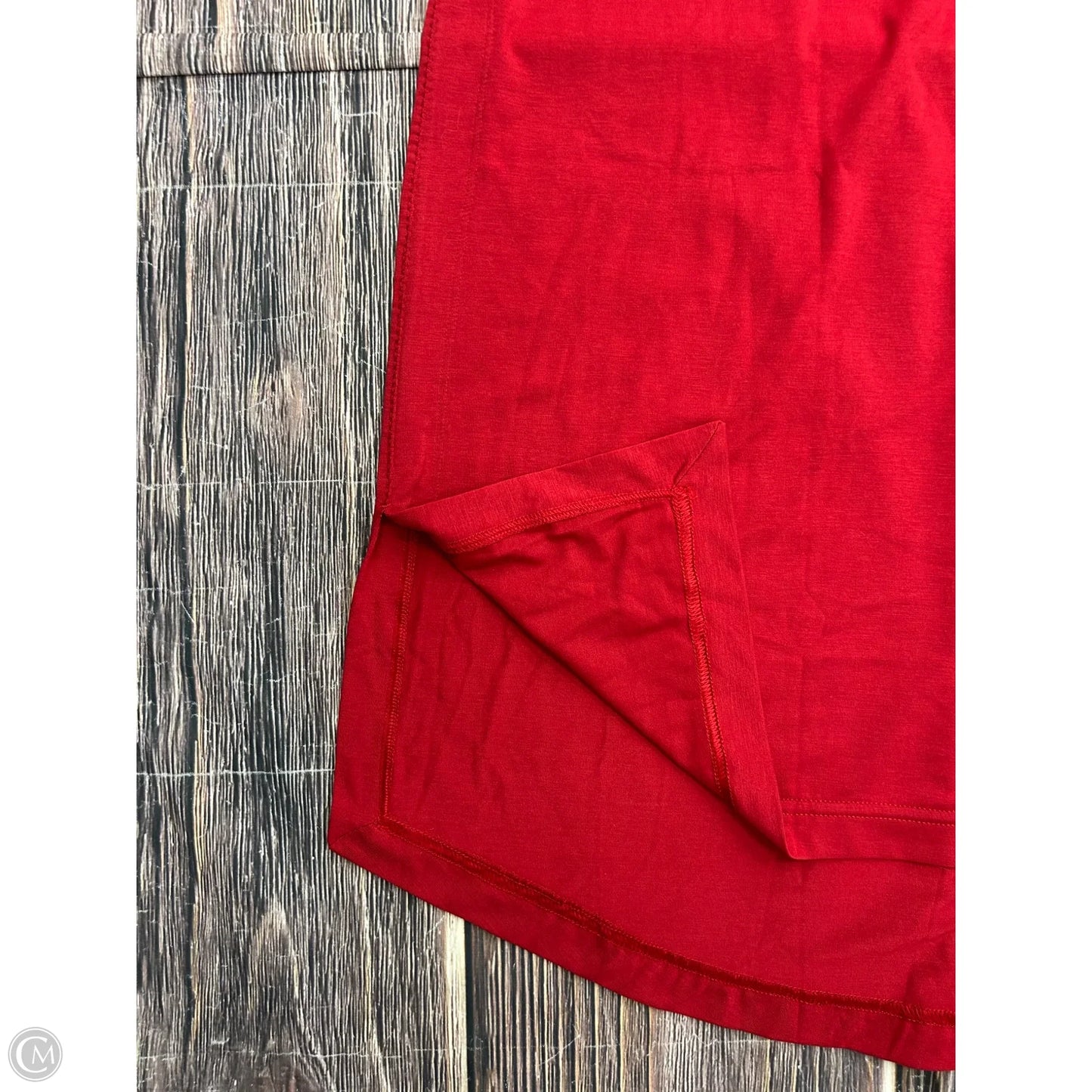 Athletic Top Long Sleeve Crewneck By Athleta In Red, Size: S