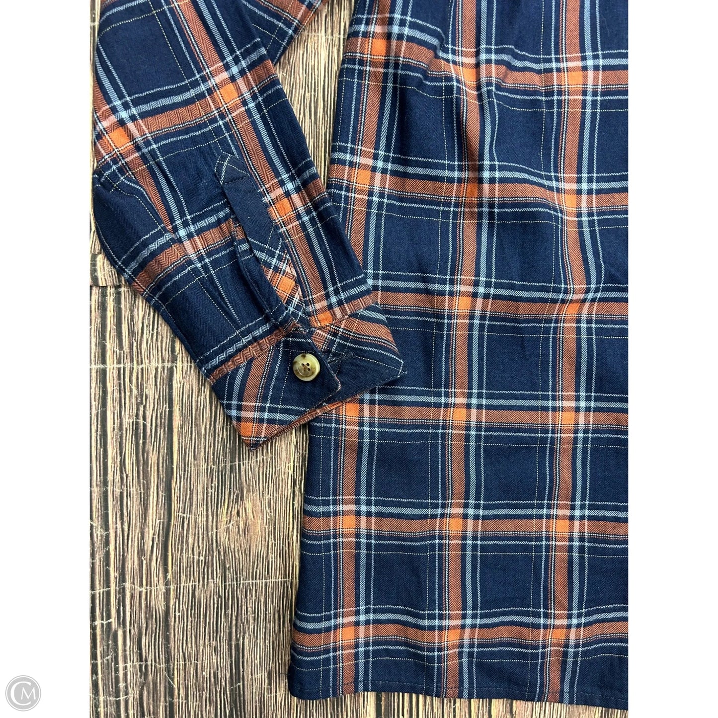 Top Long Sleeve By J. Jill In Blue, Size: S