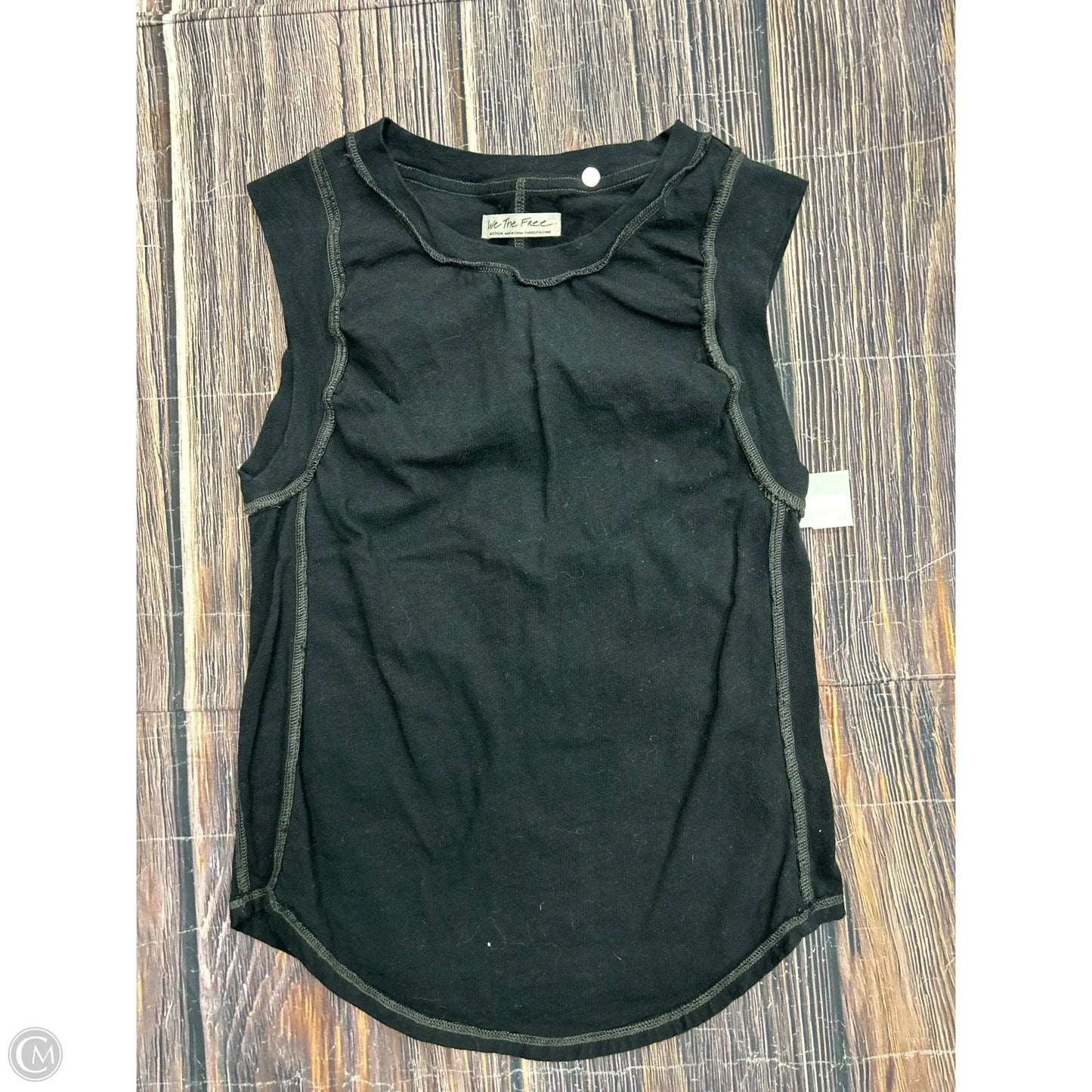 Tank Top By We The Free In Black, Size: M