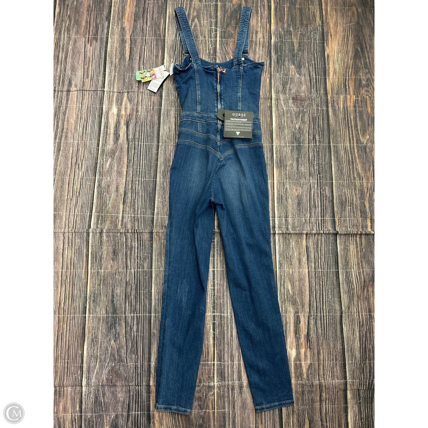 Overalls By Guess In Blue Denim, Size: 2
