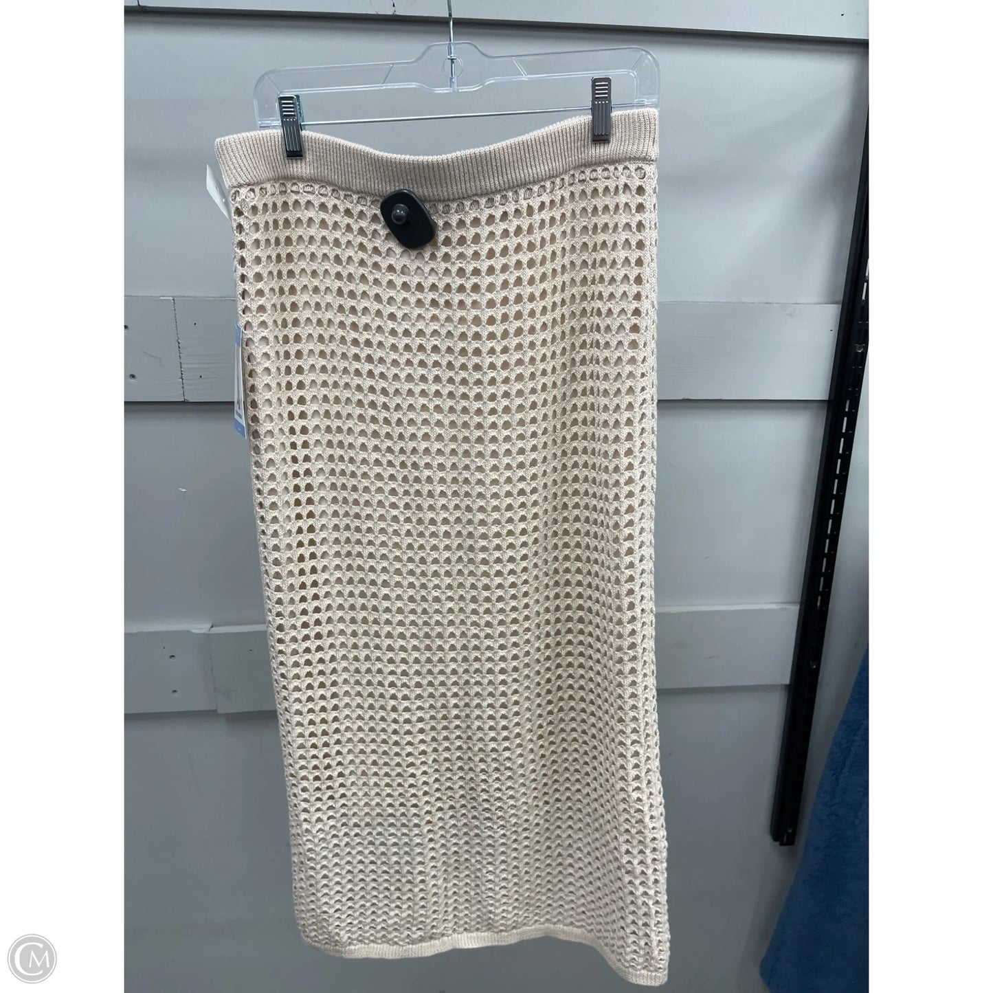 Skirt Maxi By Steve Madden In White, Size: L