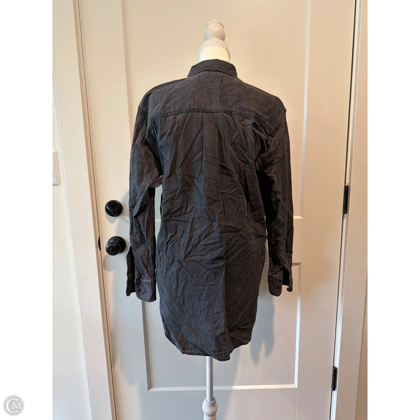 Top Long Sleeve By Madewell In Black, Size: S