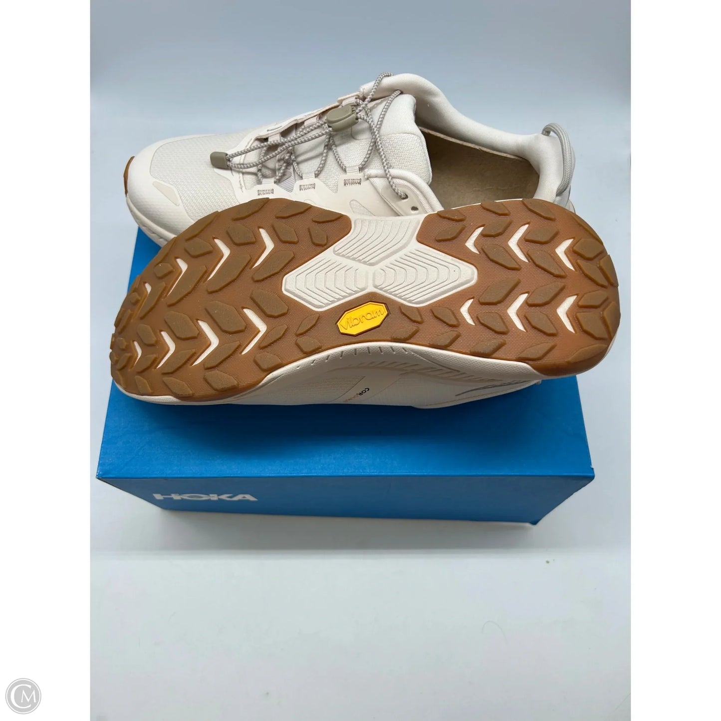 Shoes Athletic By Hoka In Tan, Size: 10