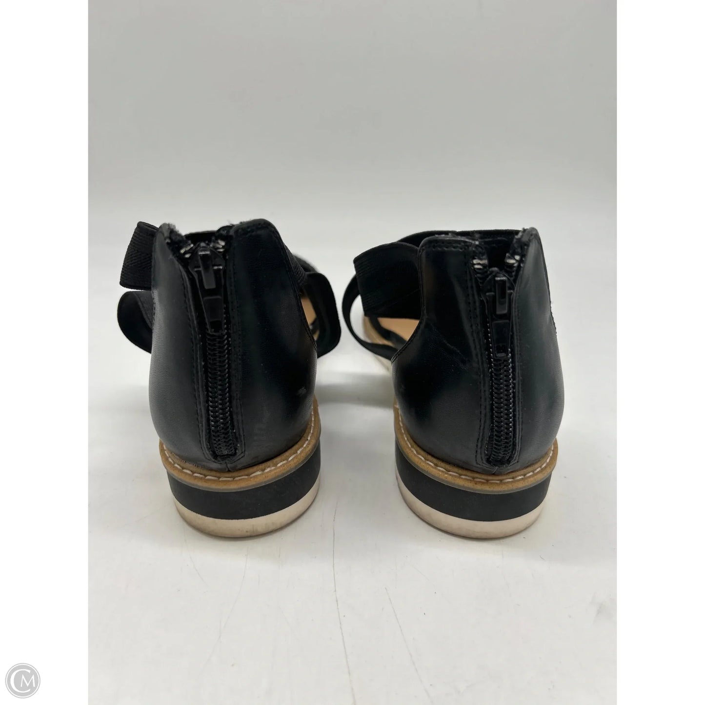 Sandals Flats By Kelly And Katie In Black, Size: 8