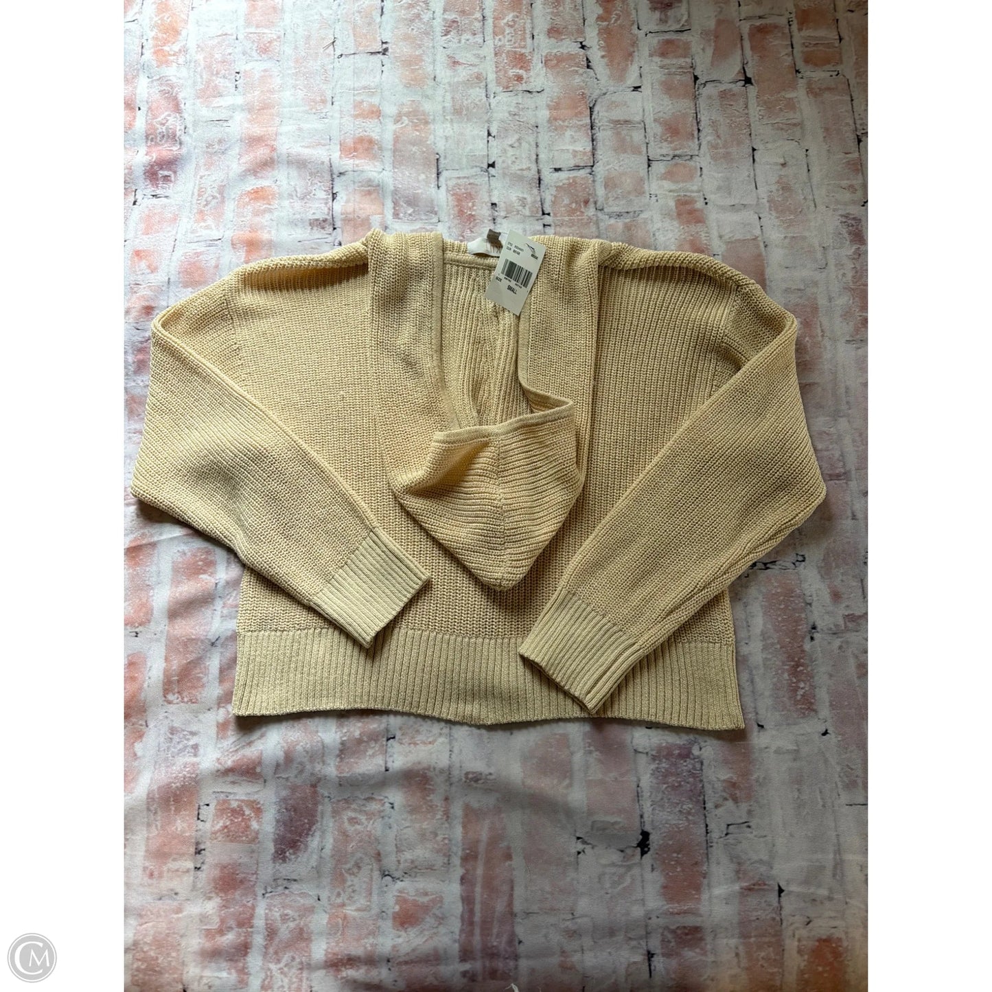 Sweater Cardigan By Kut In Tan, Size: S