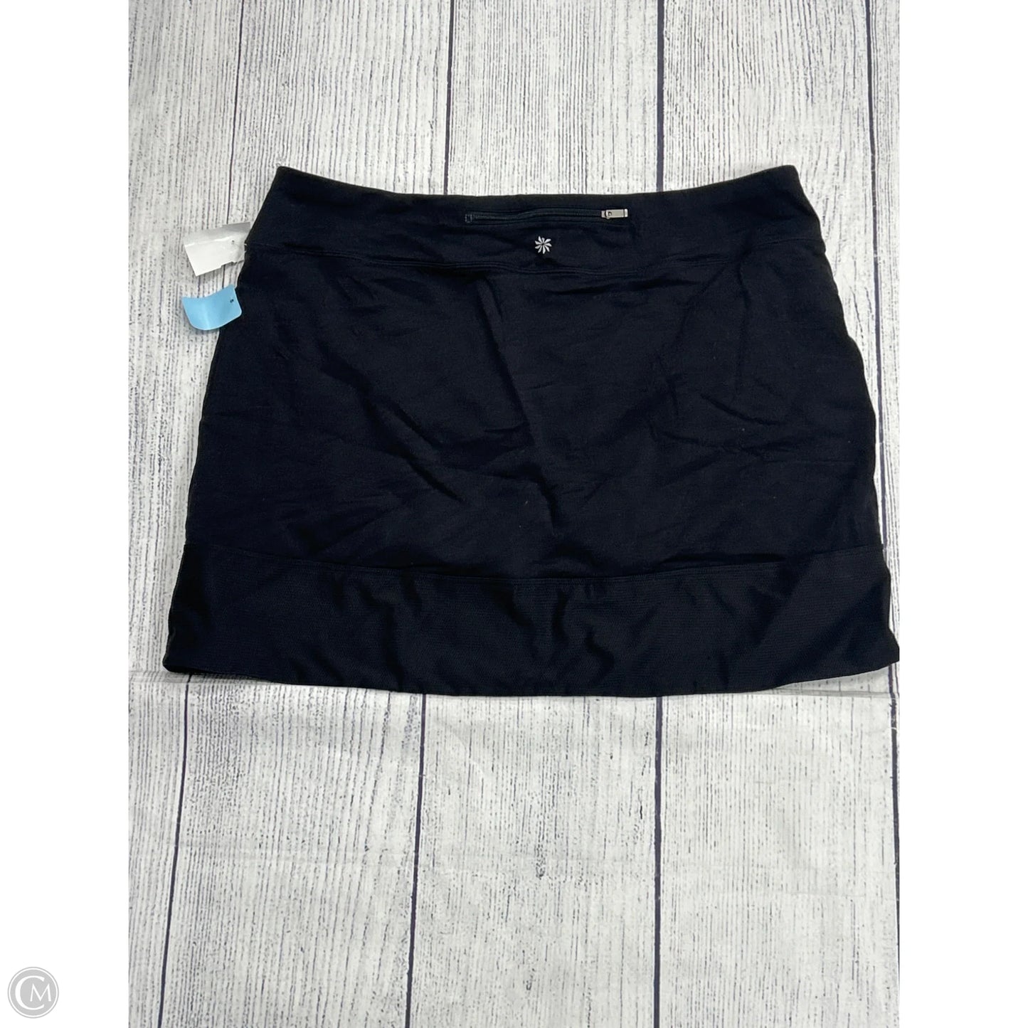 Athletic Skort By Athleta In Black, Size: Xl