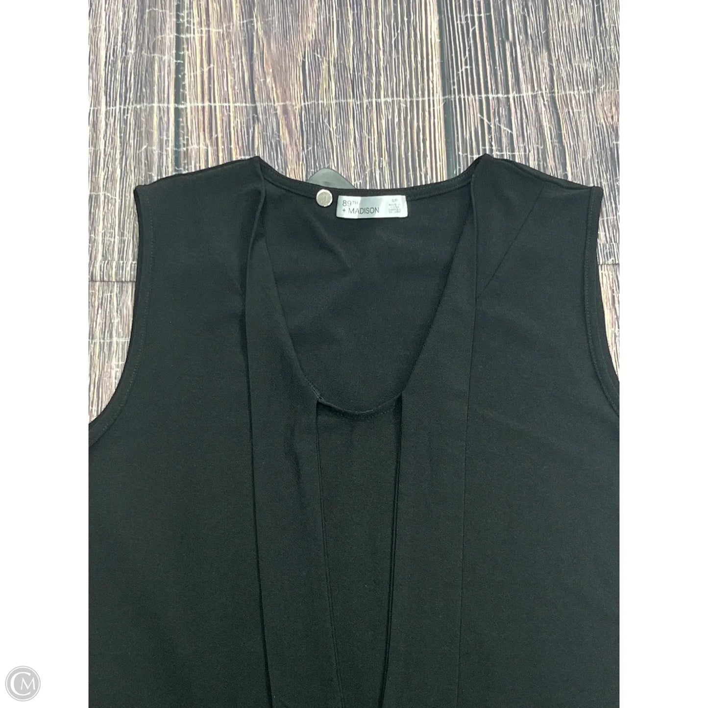 Tank Top By 89th And Madison In Black, Size: S