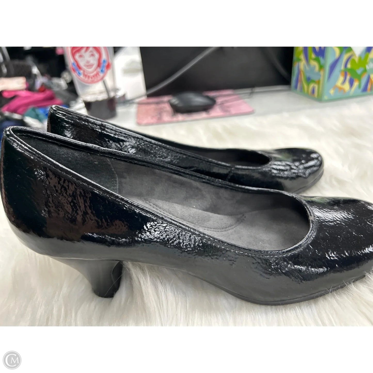 Shoes Heels Kitten By Aerosoles In Black, Size: 9.5