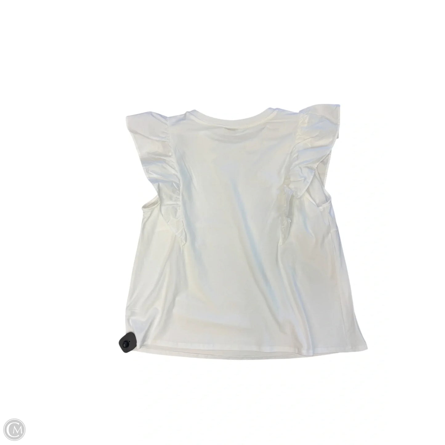 Top Short Sleeve By A New Day In White, Size: Xxl