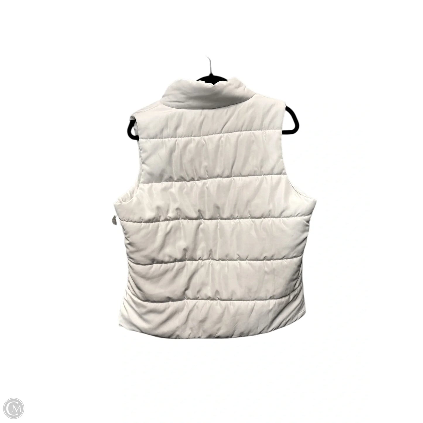 Vest Puffer & Quilted By Mudpie In White, Size: M
