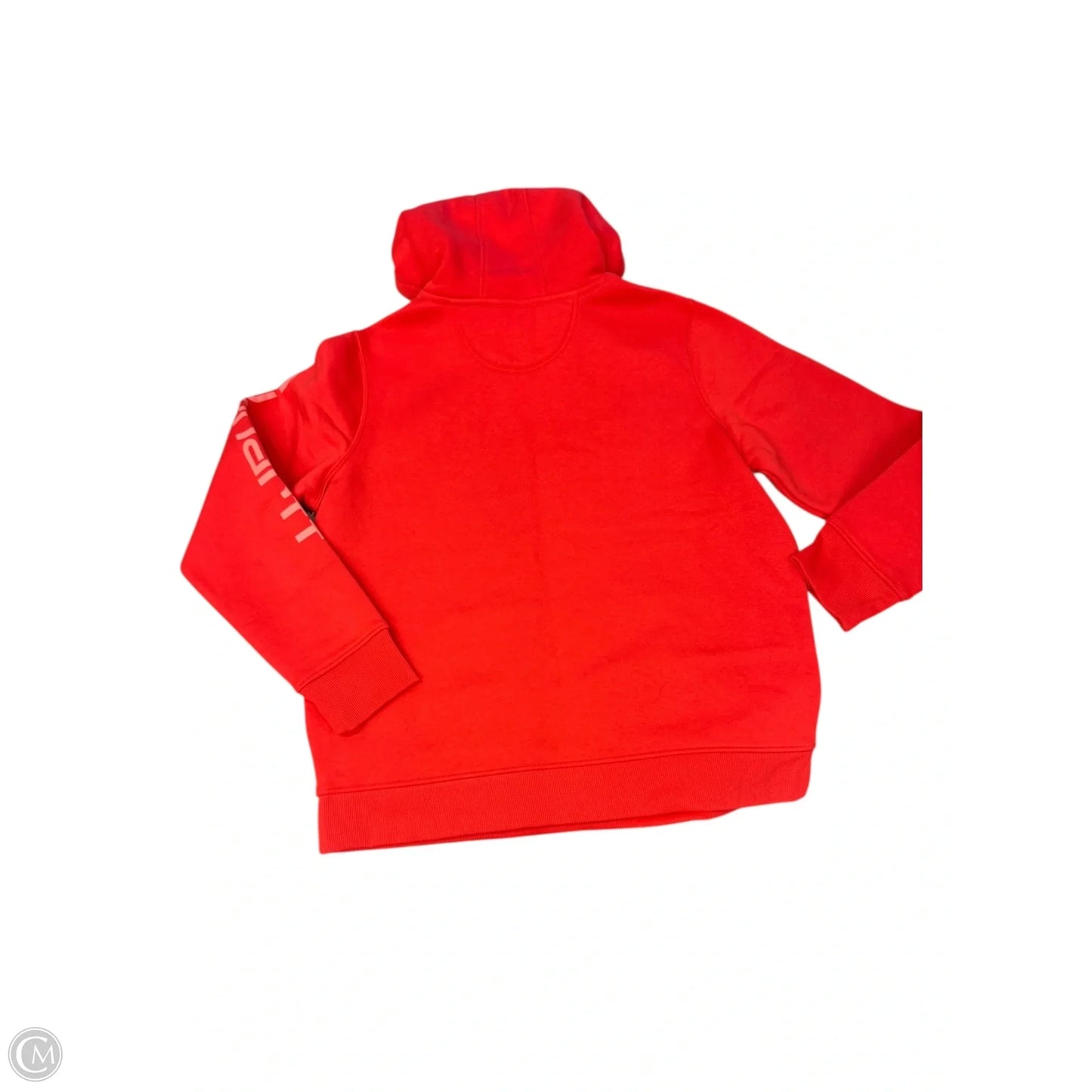 Sweatshirt Hoodie By Carhartt In Red, Size: 1x