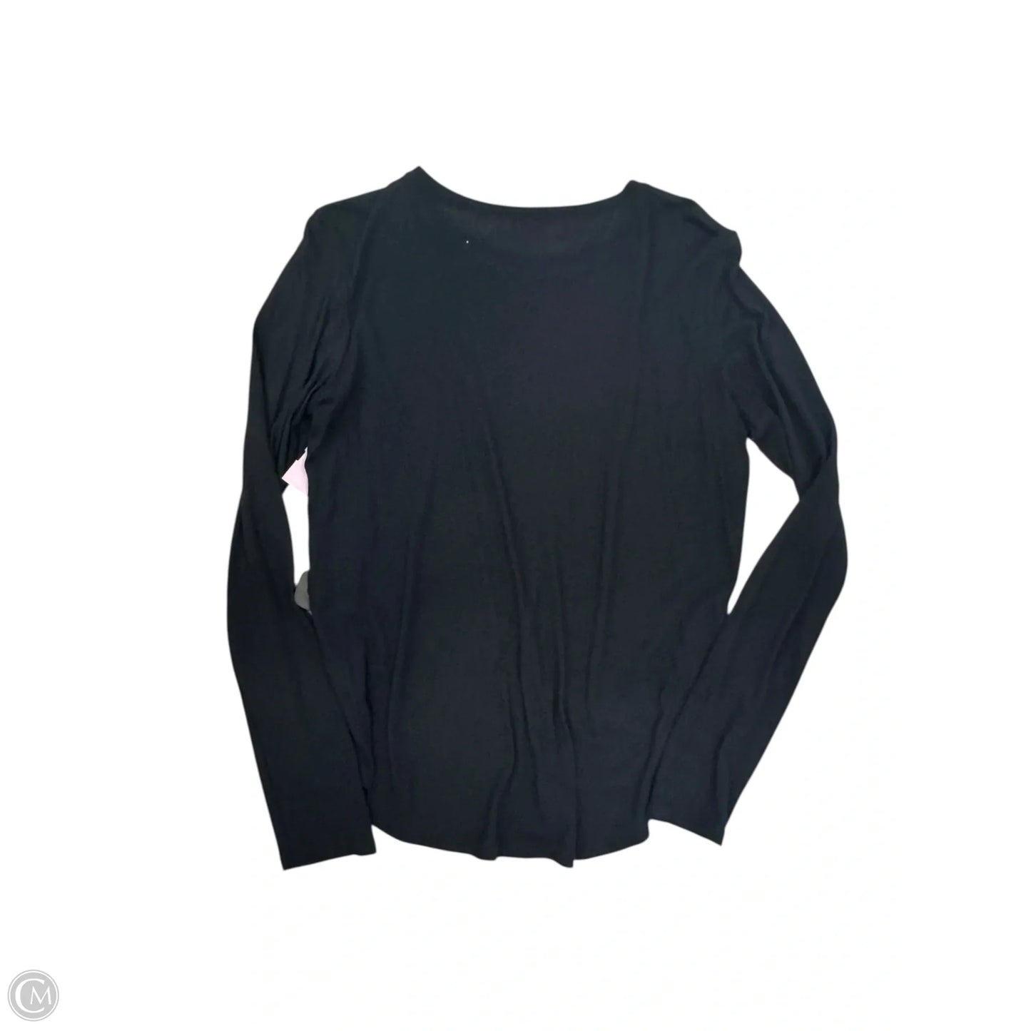 Top Long Sleeve By Vince In Black, Size: M