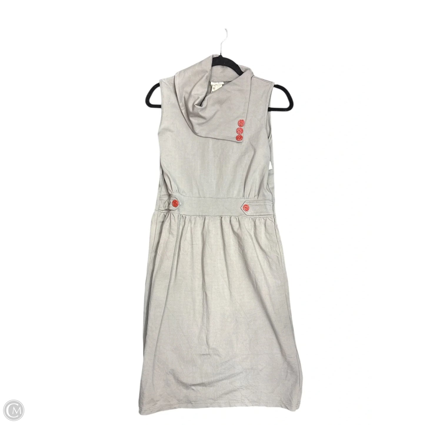 Dress Casual Midi By Matilda Jane In Grey, Size: 12