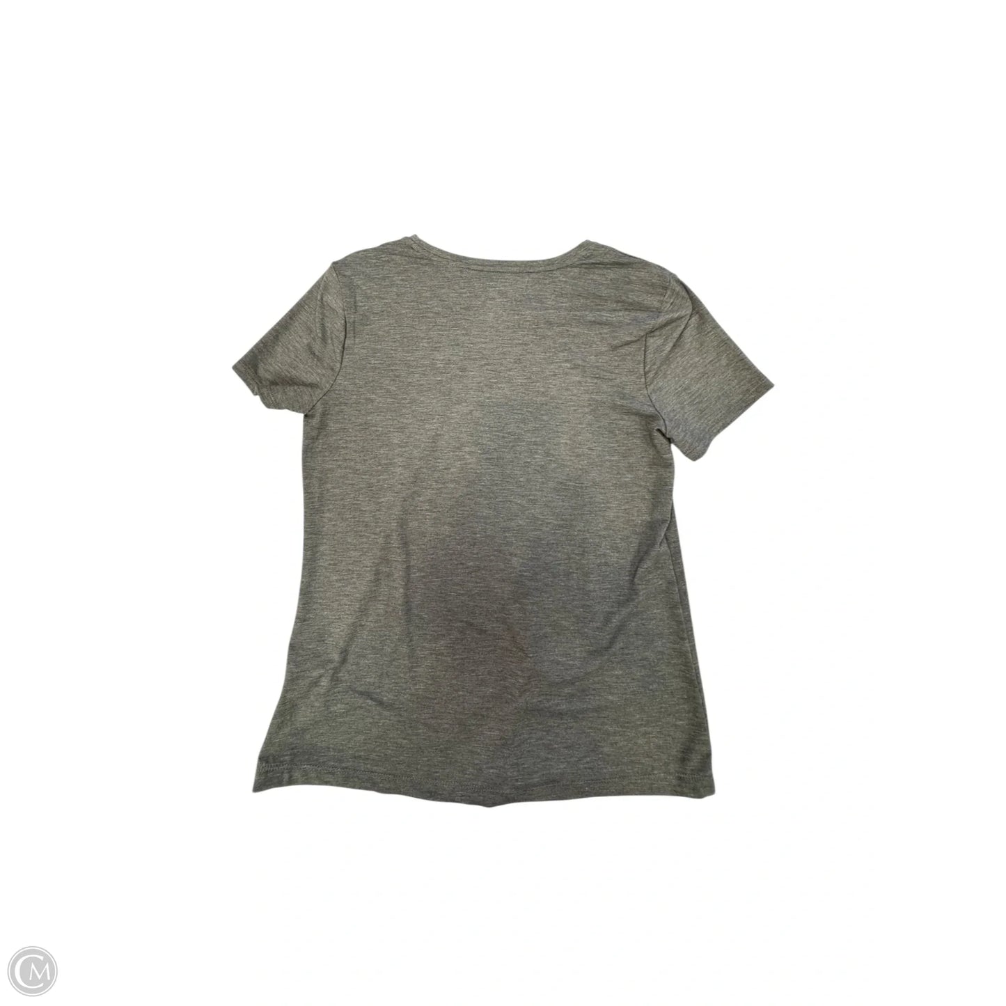 Top Short Sleeve By Nine West In Grey, Size: M