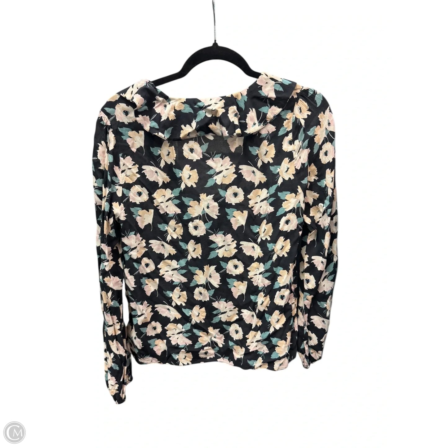 Top Long Sleeve By Paige In Floral Print, Size: S
