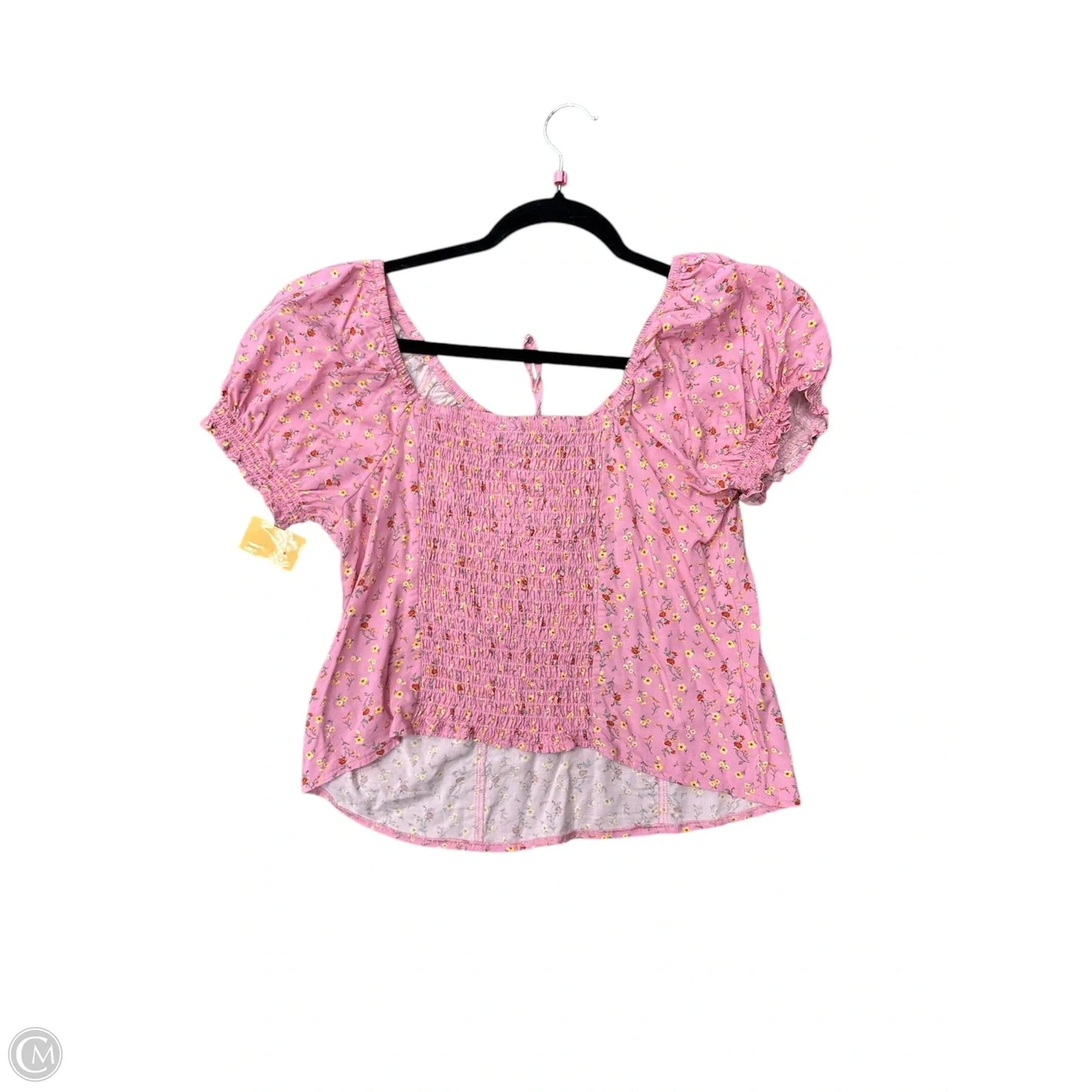 Top Short Sleeve By Torrid In Pink, Size: Xl