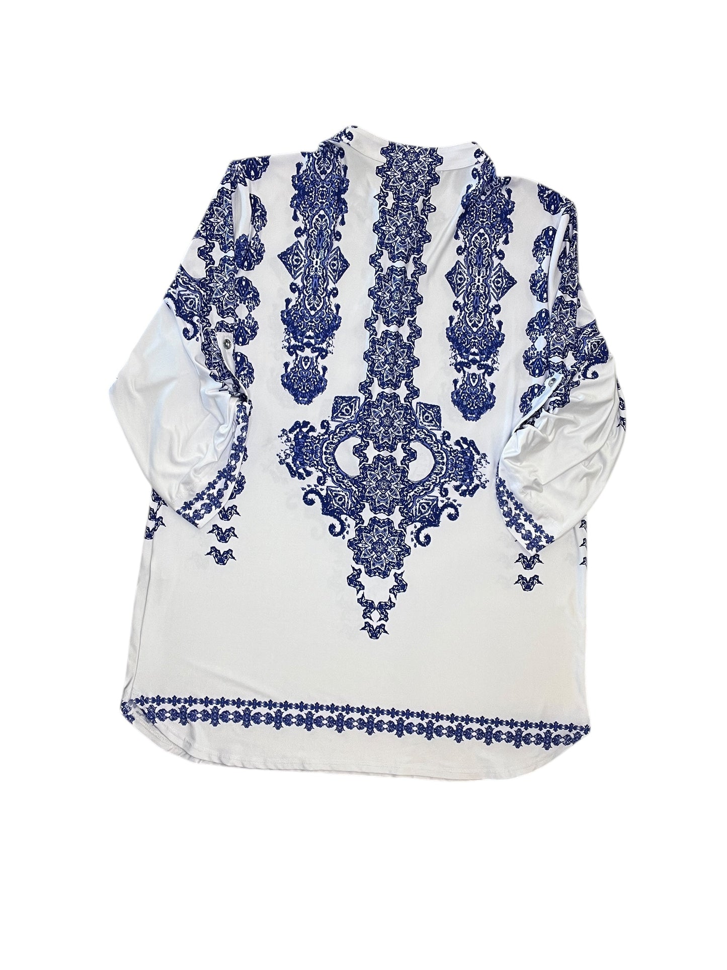 Jacket Other By Nygard Peter In Blue & White, Size:L