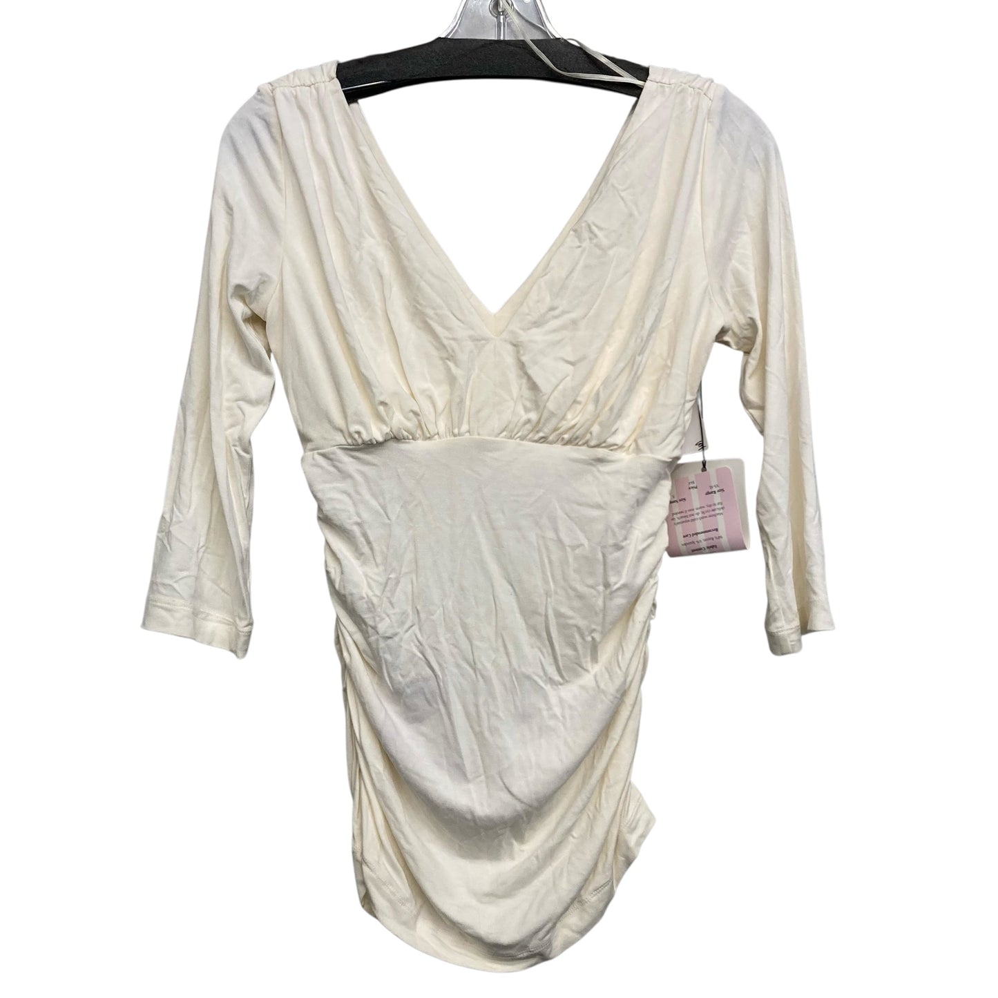 Top Ls By Cabi In Cream, Size:S