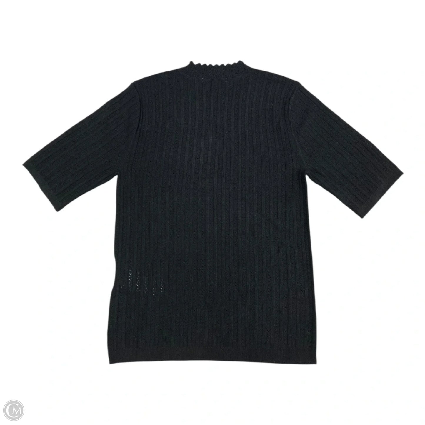 Top Short Sleeve By Madewell In Black, Size: S