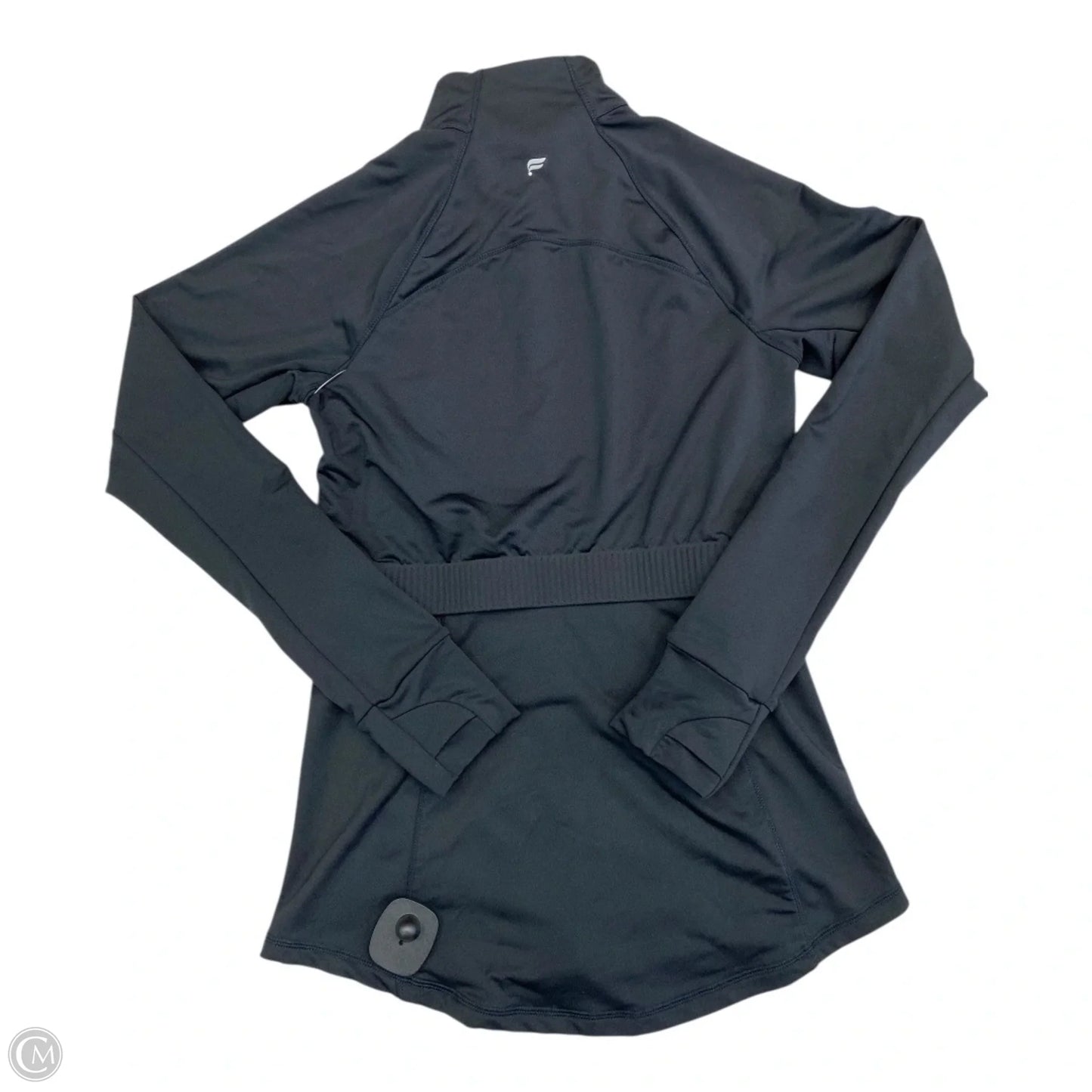 Athletic Jacket By Fabletics In Black, Size: S