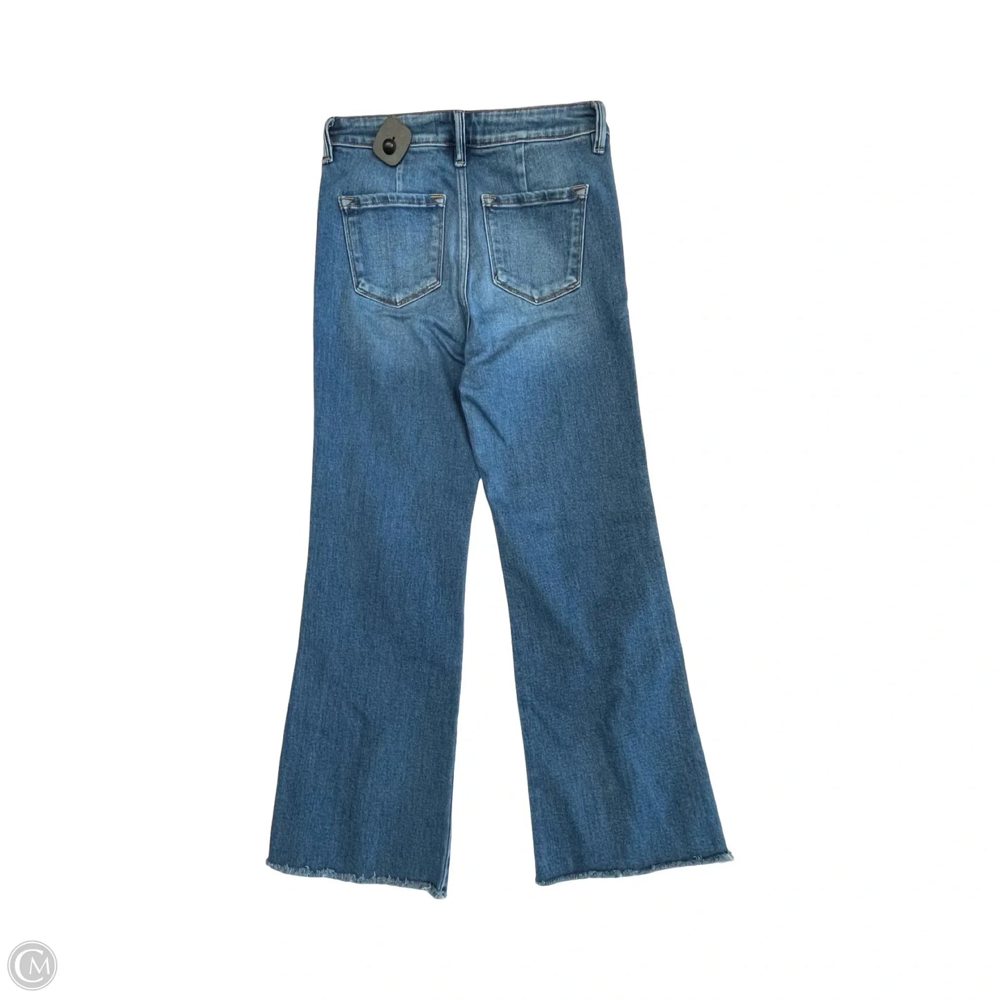 Jeans Flared By Kancan In Blue Denim, Size: 4