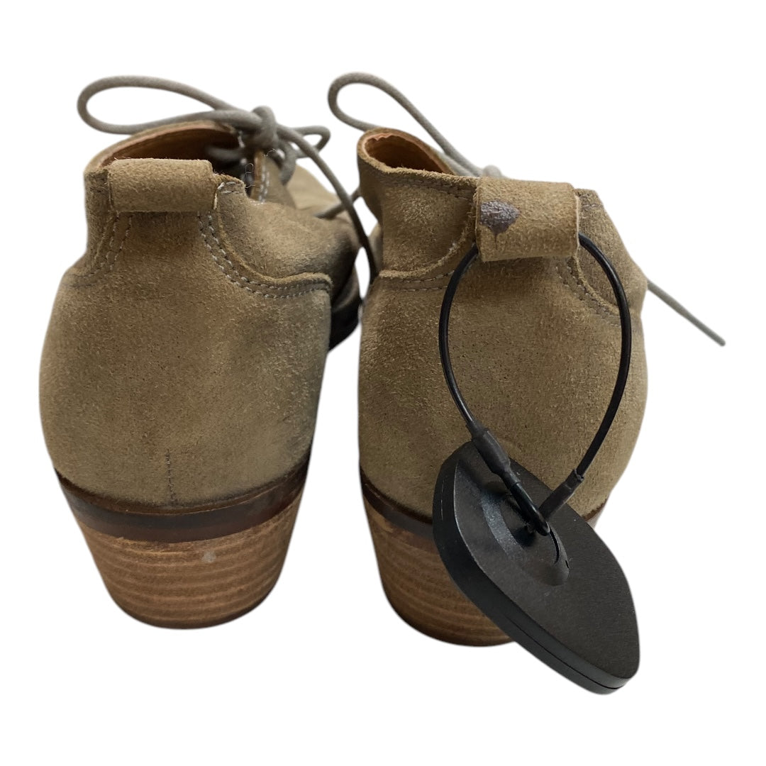 Shoes Heels Block By Lucky Brand In Green, Size: 8.5