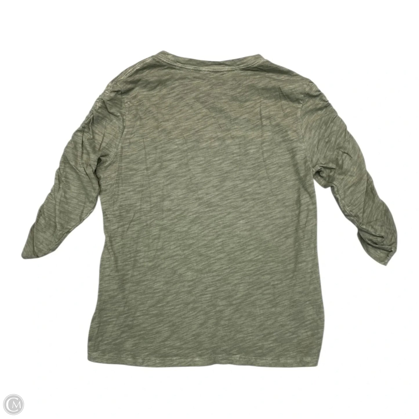 Top Long Sleeve By Elliott Lauren In Green, Size: S