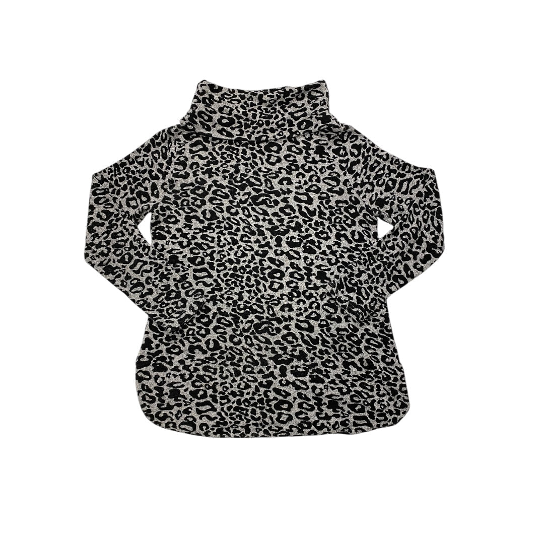 Sweater By Dana Buchman In Leopard Print, Size:L
