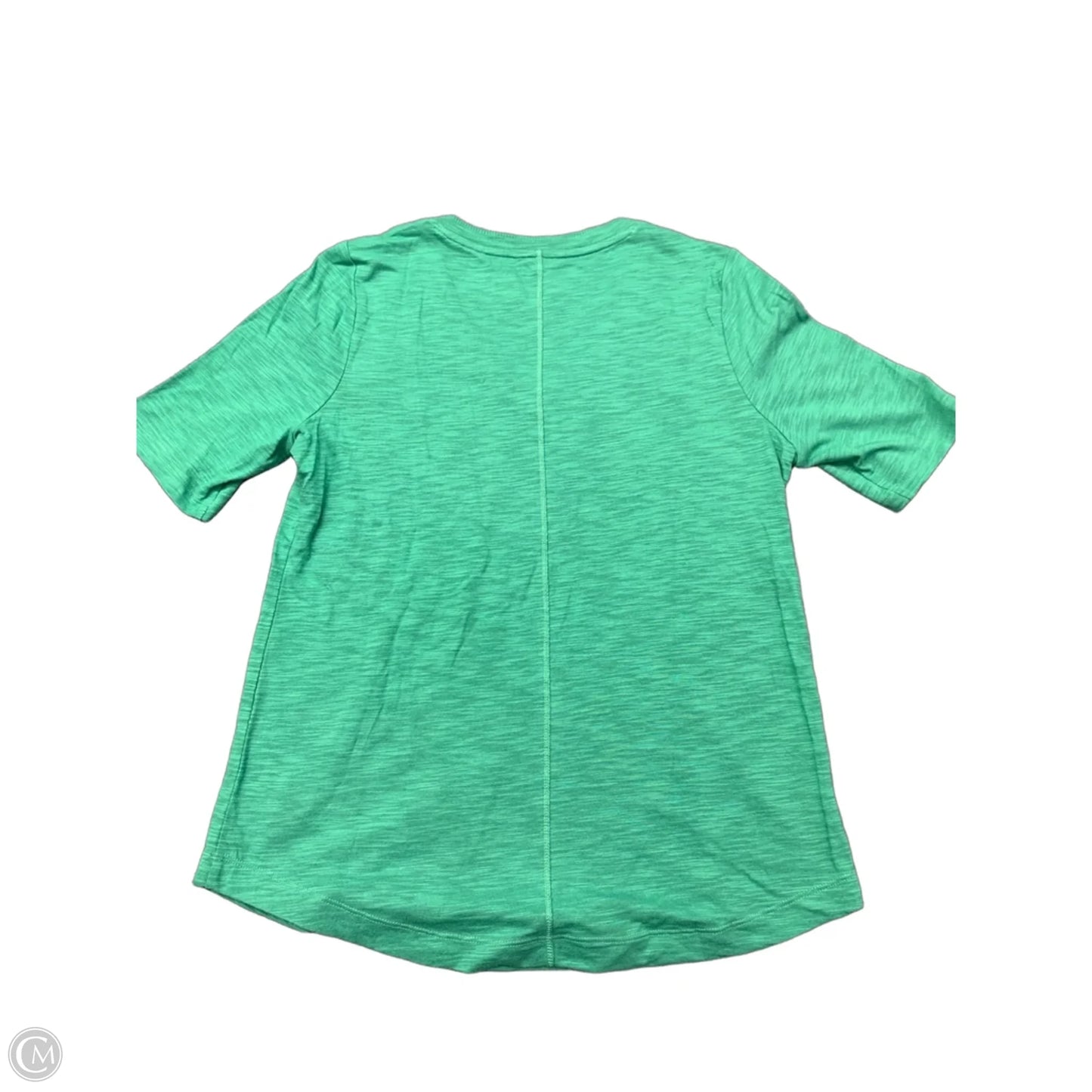 Top Short Sleeve Basic By Chicos In Green, Size: S