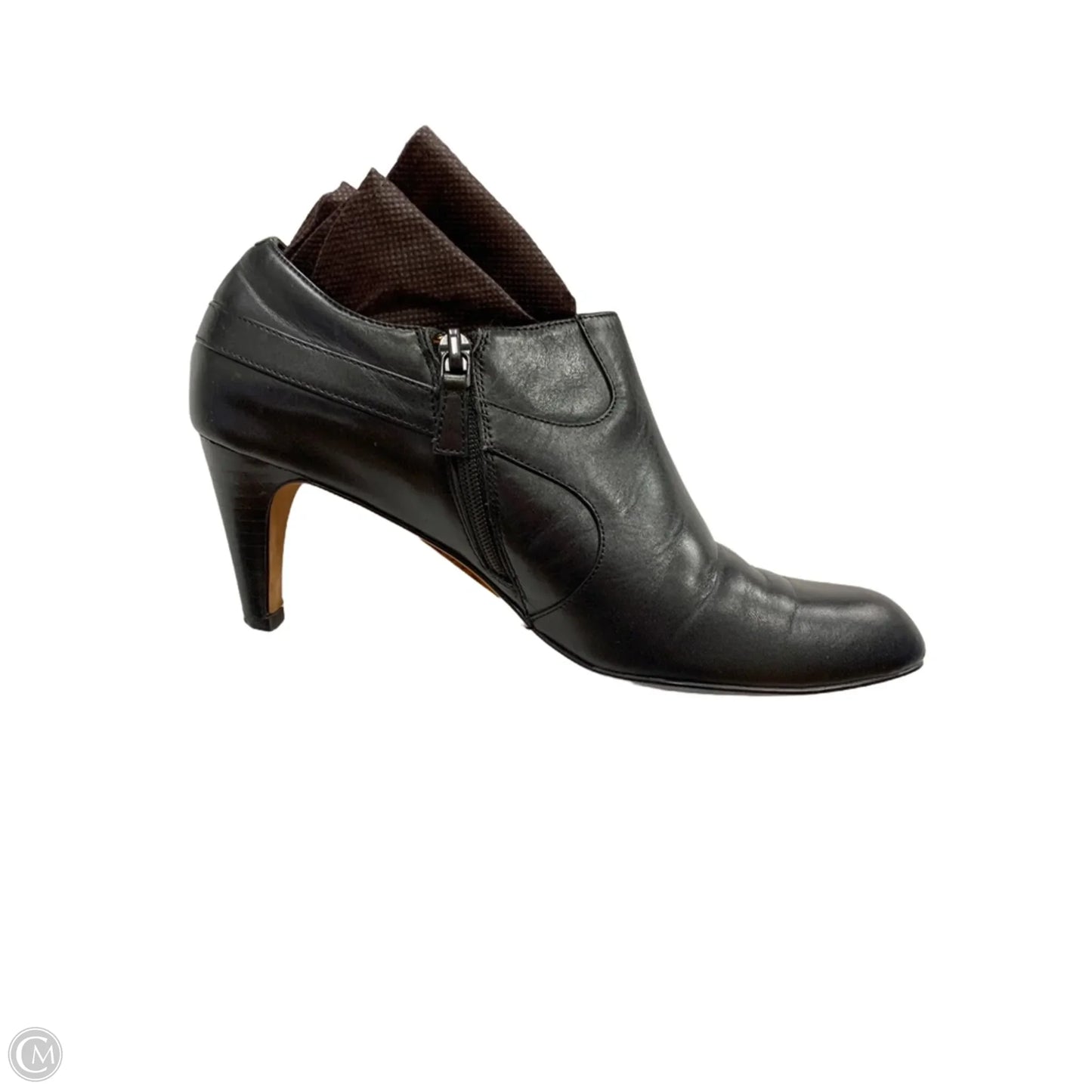 Boots Ankle Heels By Cole-haan In Black, Size: 8.5
