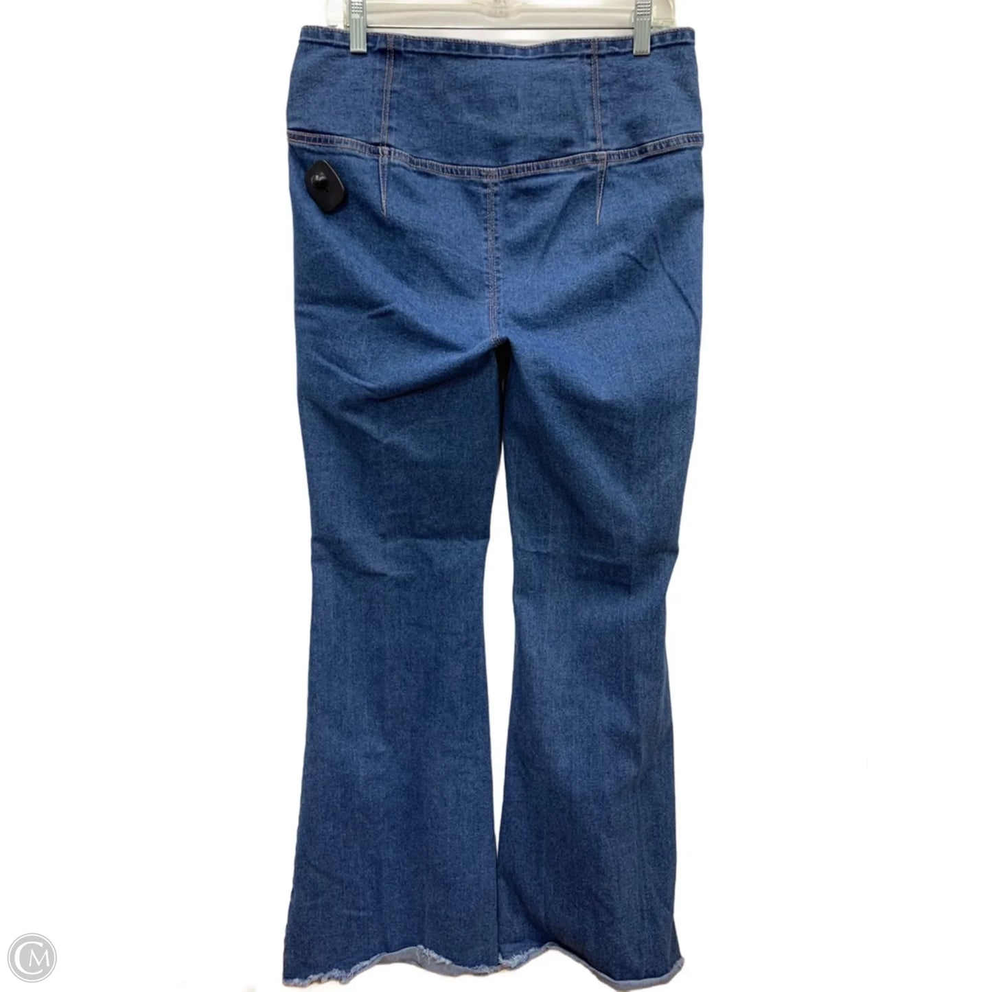 Jeans Boot Cut By Vanilla Star In Blue Denim, Size: Xl