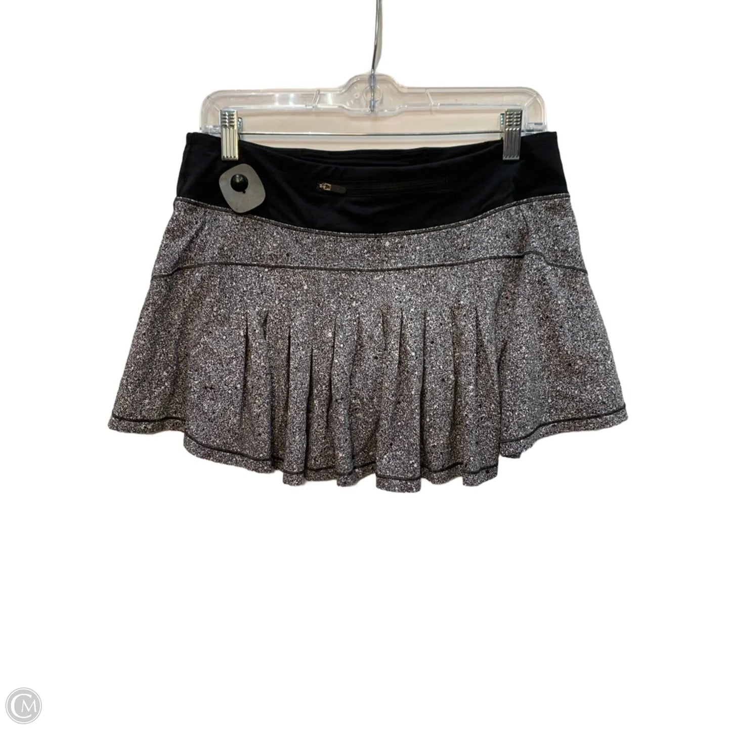 Athletic Skort By Lululemon In Grey, Size: 8