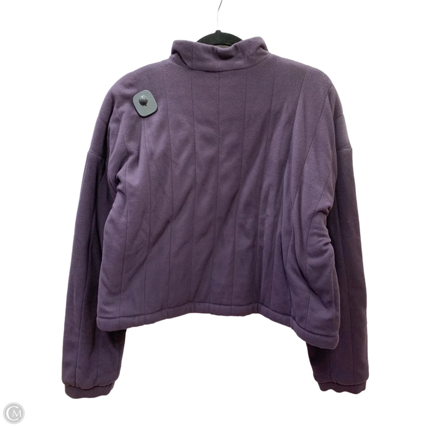 Sweatshirt Collar By Adidas In Purple, Size: Xl