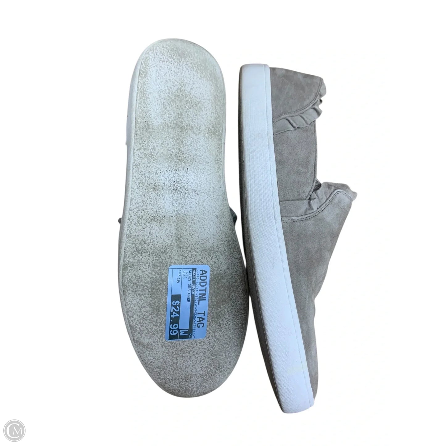 Shoes Designer By Kate Spade In Grey, Size: 10