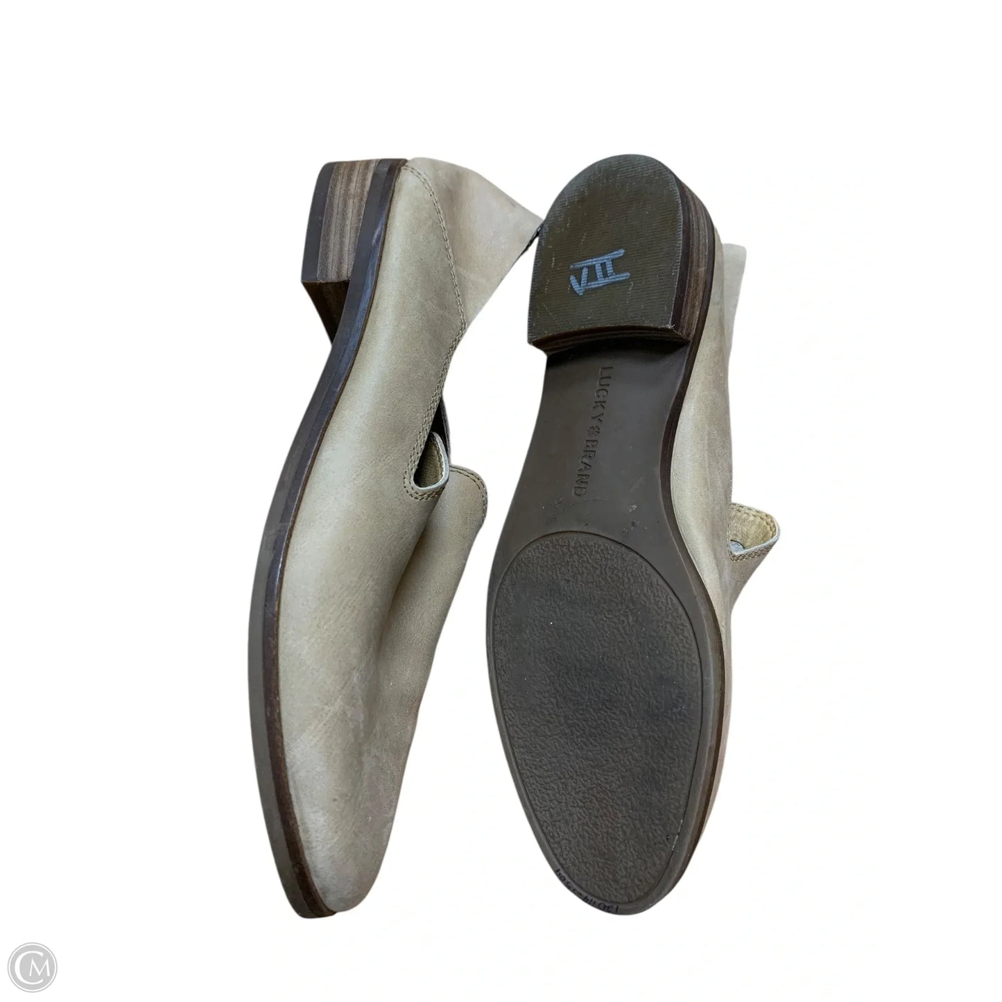 Shoes Flats By Lucky Brand In Tan, Size: 6.5