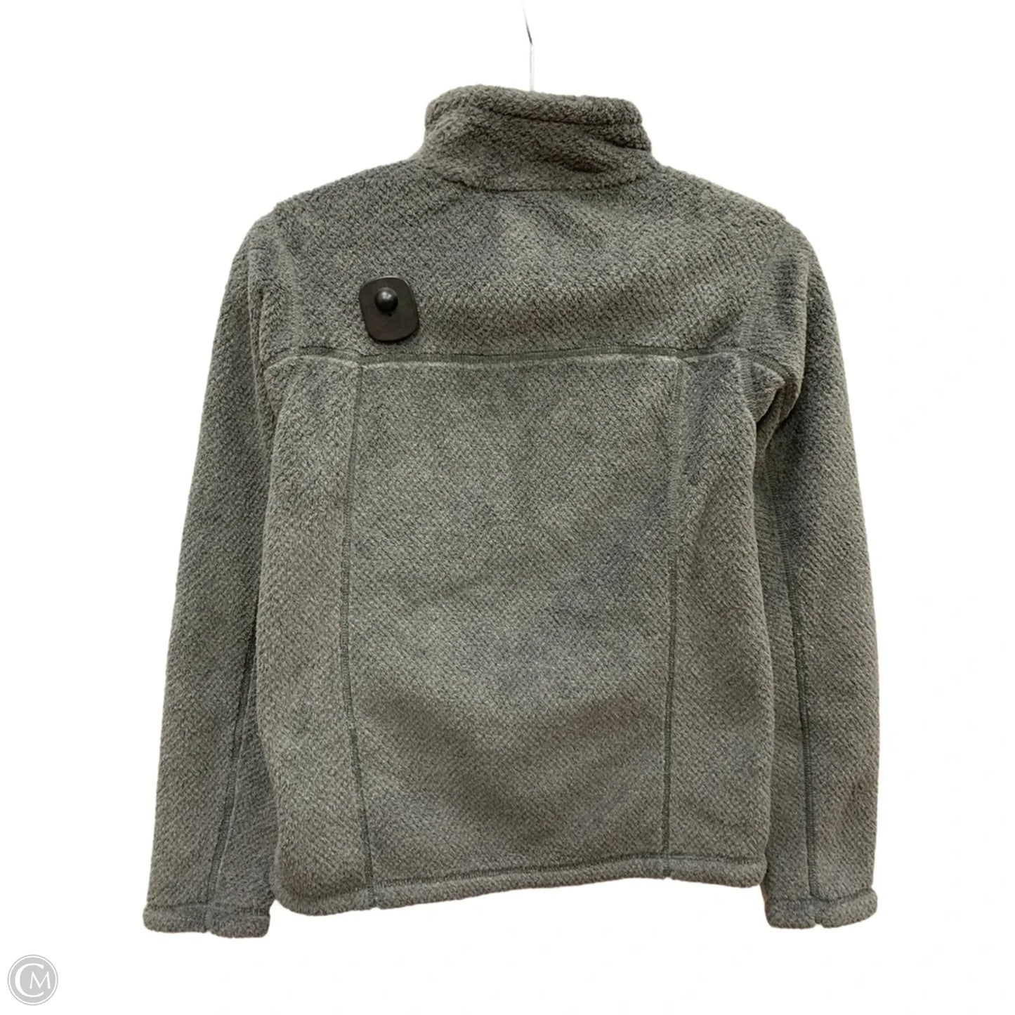 Sweatshirt Collar By Patagonia In Grey, Size: S