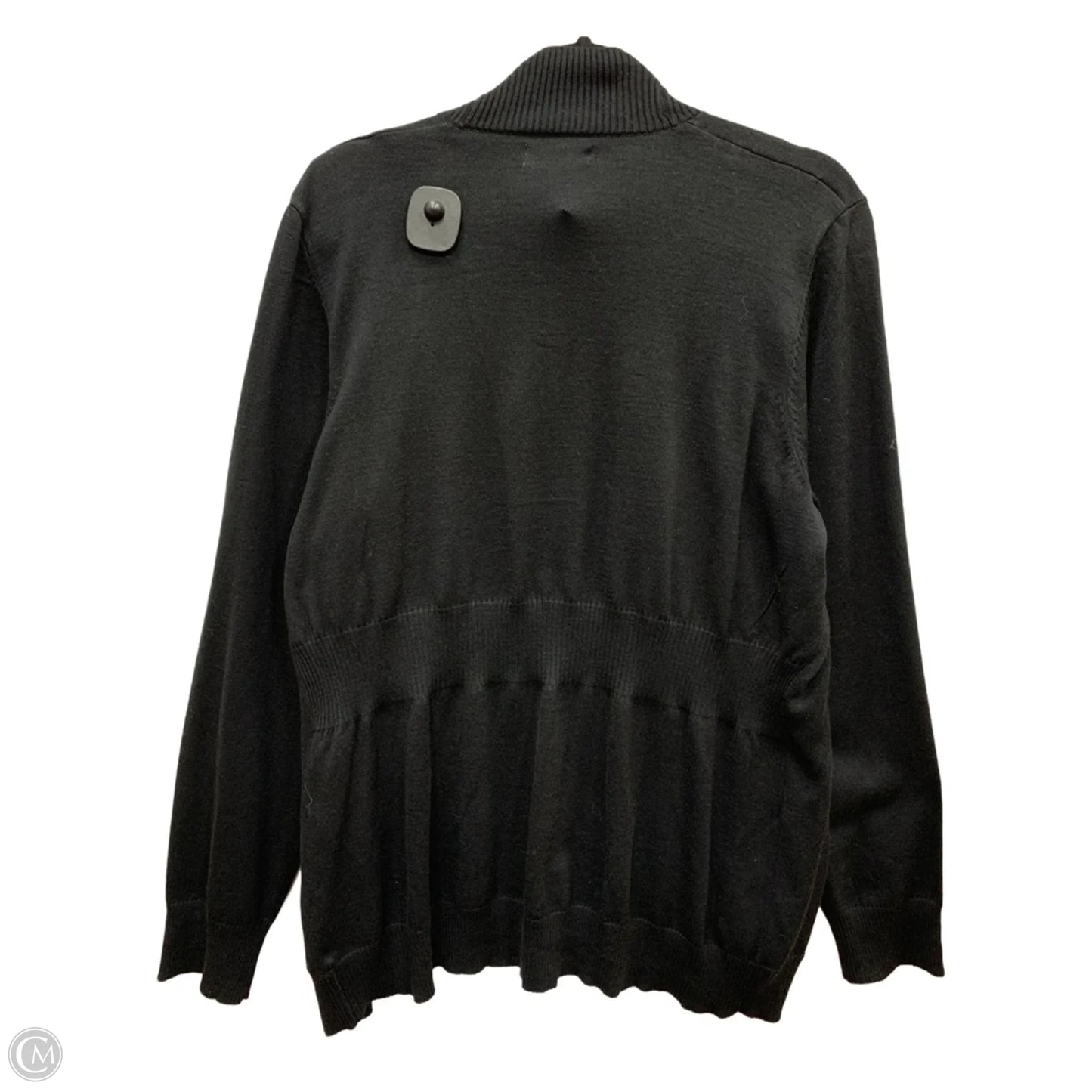 Cardigan By Faded Glory In Black, Size: Xxl