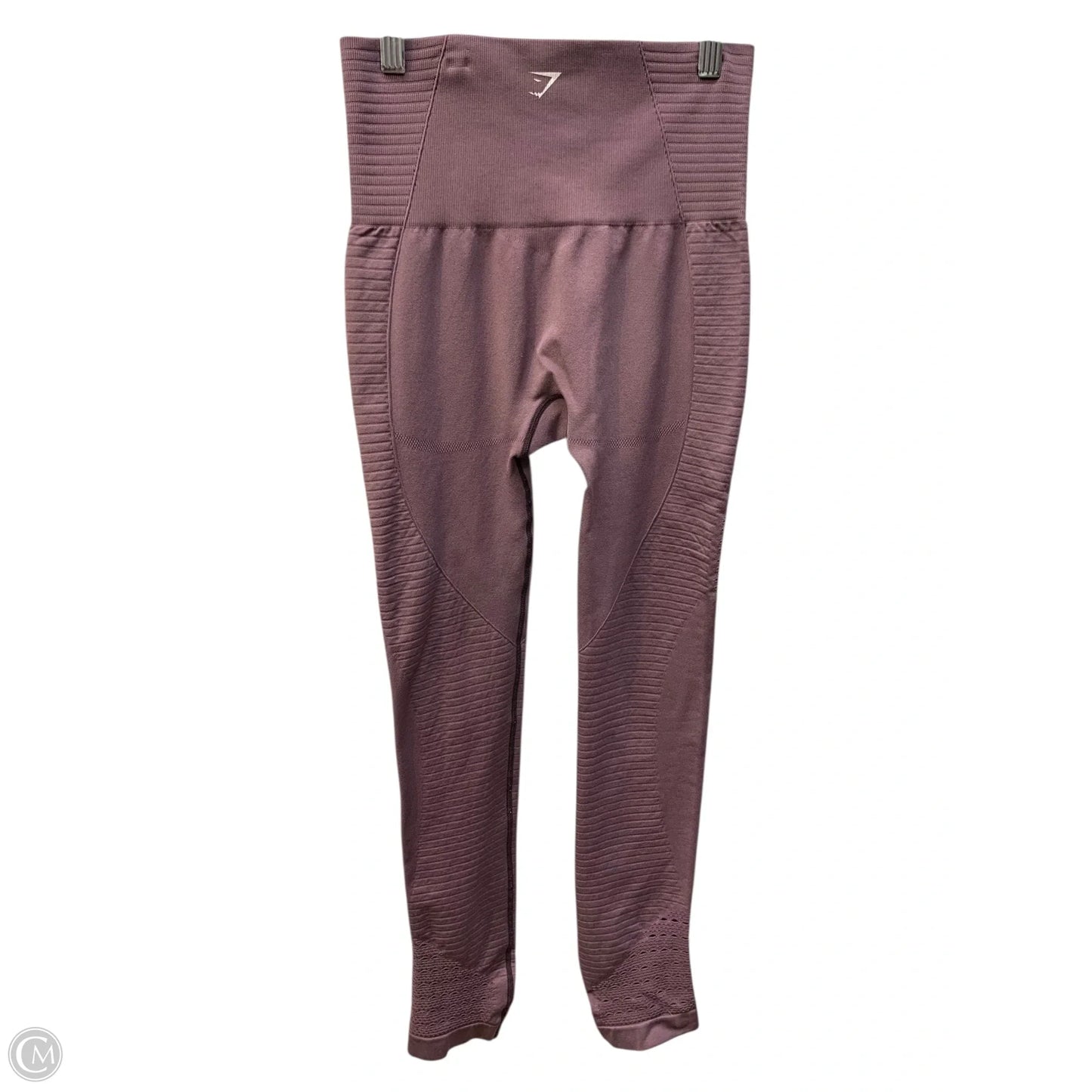 Athletic Leggings By Gym Shark In Purple, Size: M