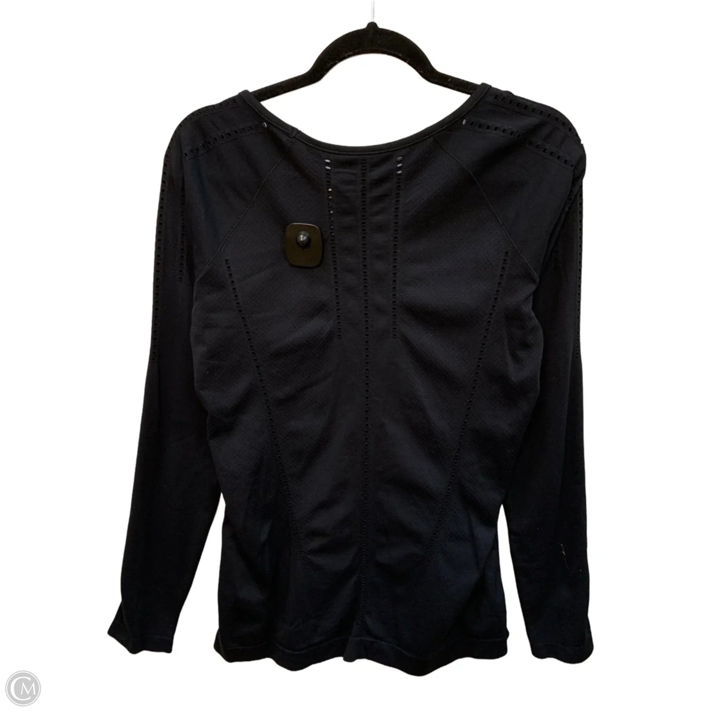 Top Long Sleeve By Athleta In Black, Size: M