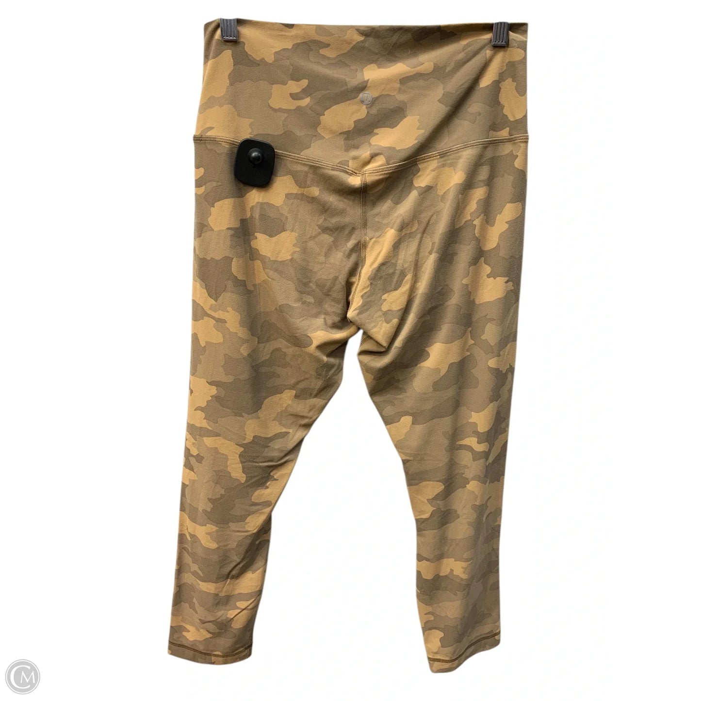 Athletic Leggings By Lululemon In Camouflage Print, Size: 10