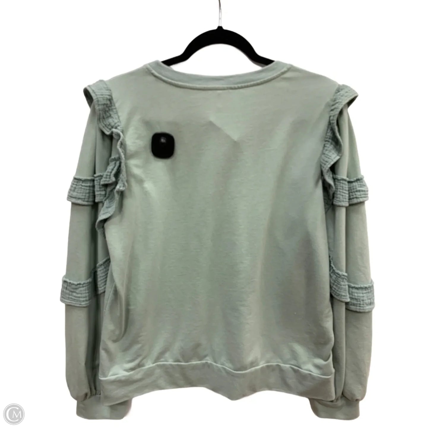 Sweatshirt Crewneck By Jodifl In Green, Size: L