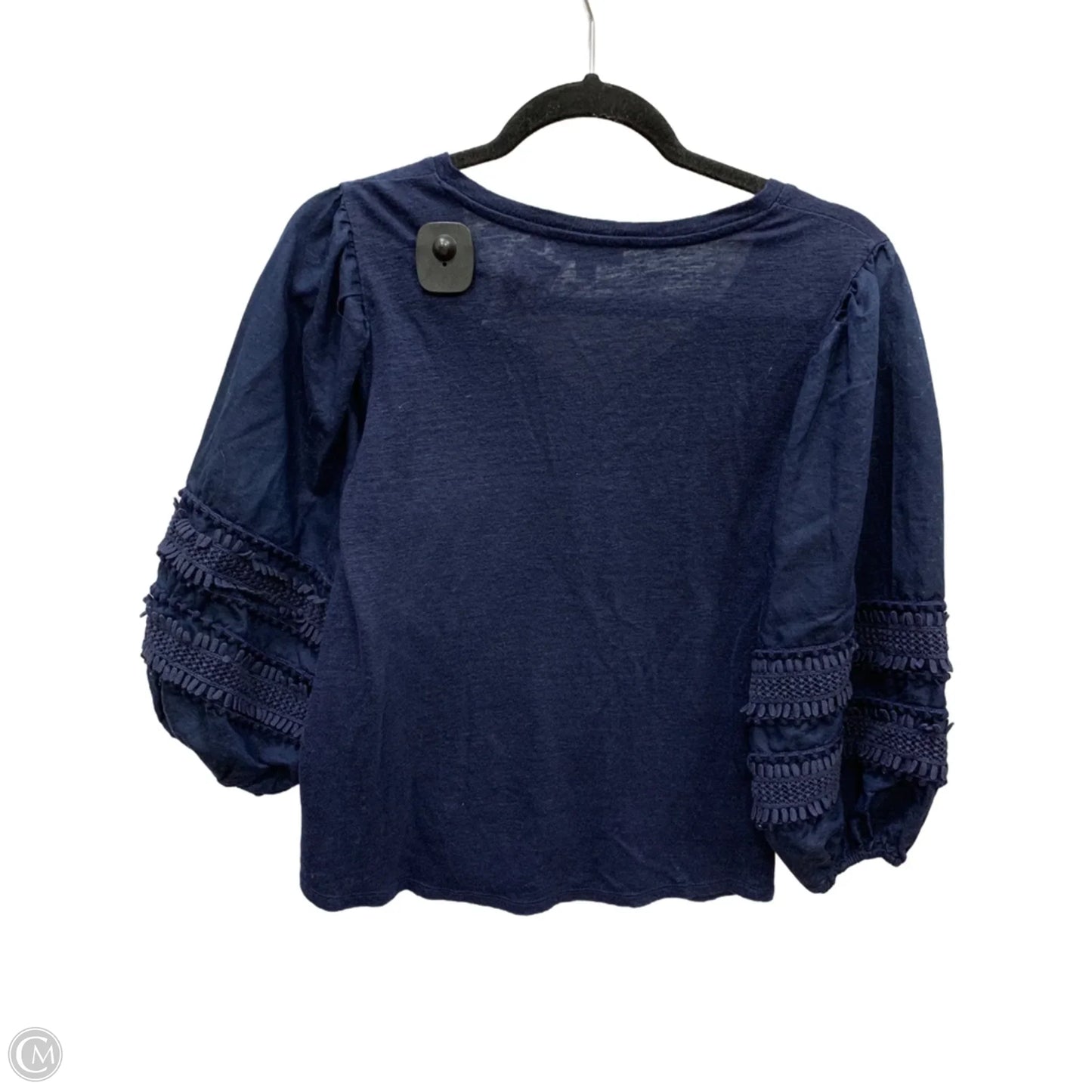 Top Long Sleeve By Chicos In Blue, Size: S