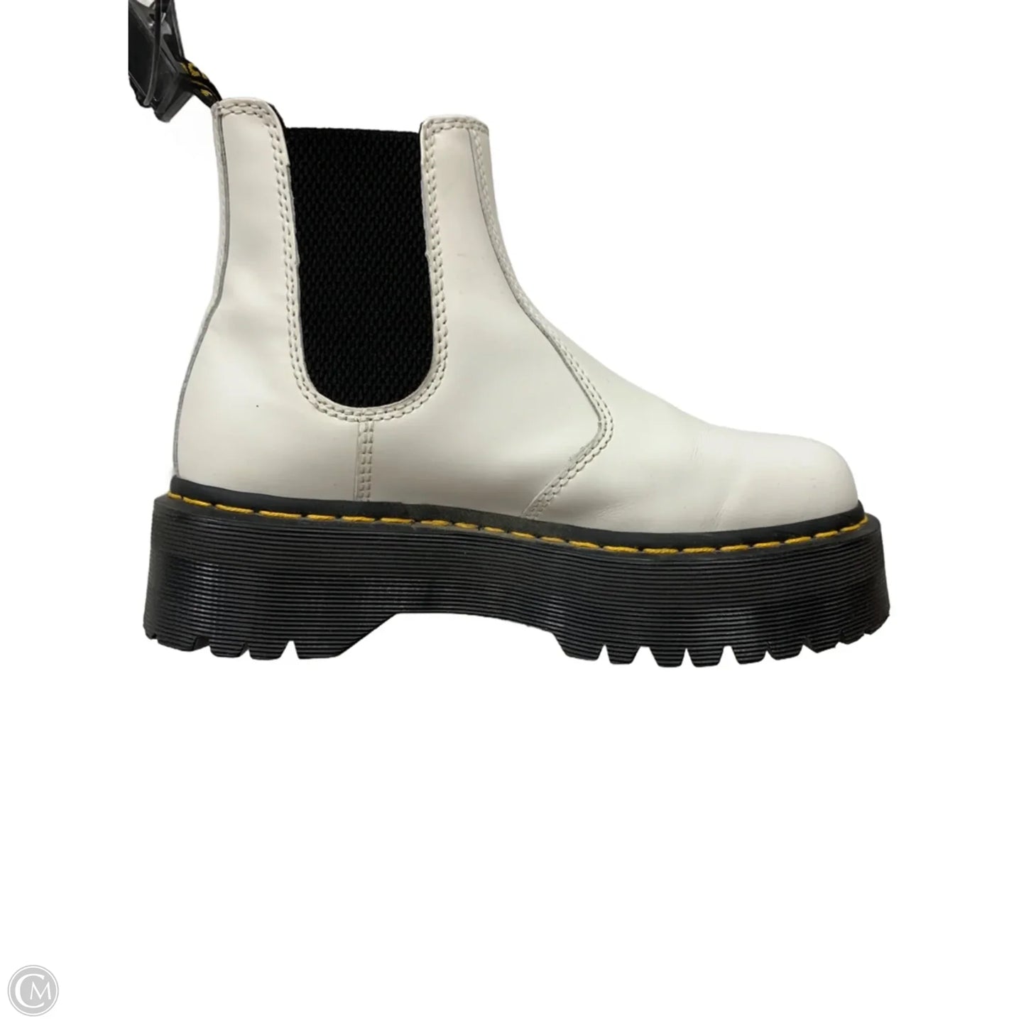 Boots Combat By Dr Martens In White, Size: 6.5