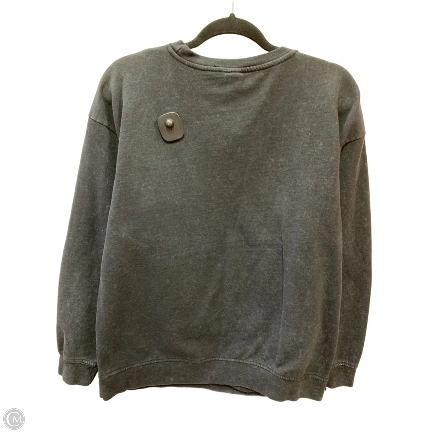 Sweatshirt Crewneck By Clothes Mentor In Black, Size: L